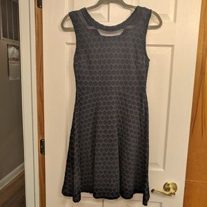 Stitch fix Pixley dress green and blue honeycomb